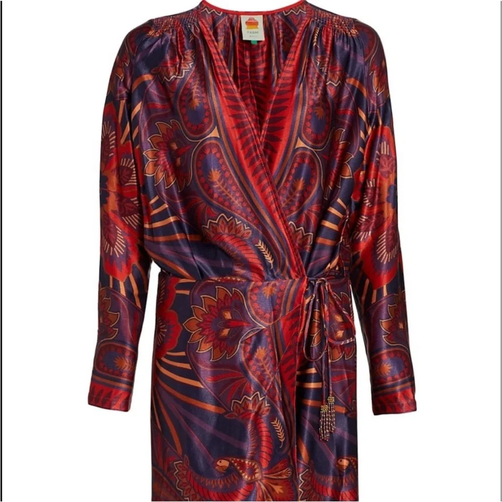 Farm Rio Macaw Arabesque Mini Dress - Picture 5 of 11